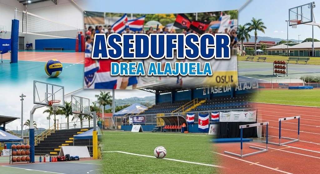 ASEDUFISCRDREA · Dirección Regional de Educación de Alajuela: instalaciones deportivas
